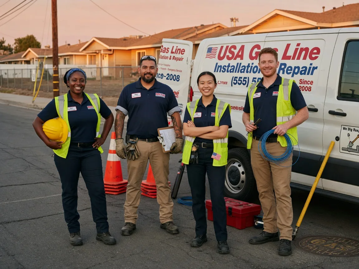 Gas Line Installation company in Laurel, IA